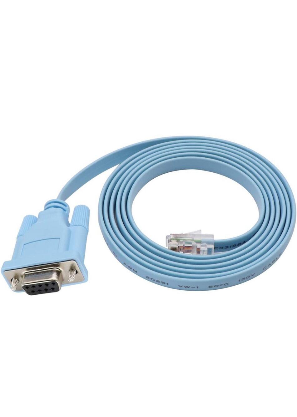 Console Cable RJ45 to DB9 CabConsole 72-3383-01 for Cisco Switch Router